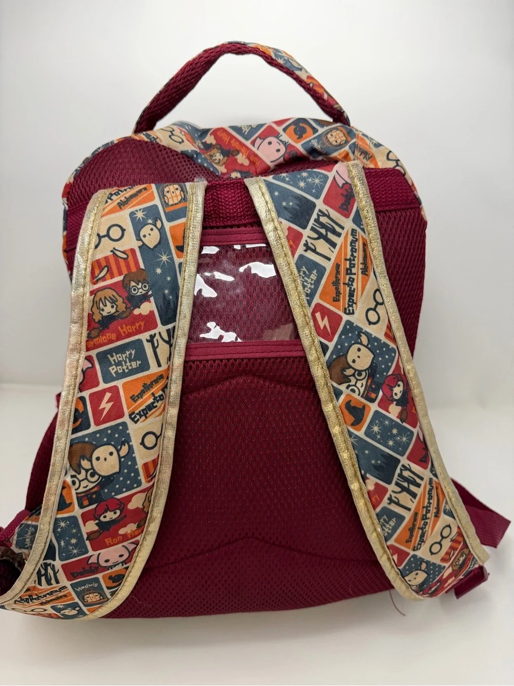 Kids Harry Potter Patterned Backpack - Red/Navy